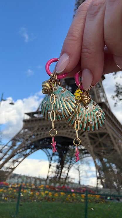 Naušnice u ljetnim bojama - Oz design