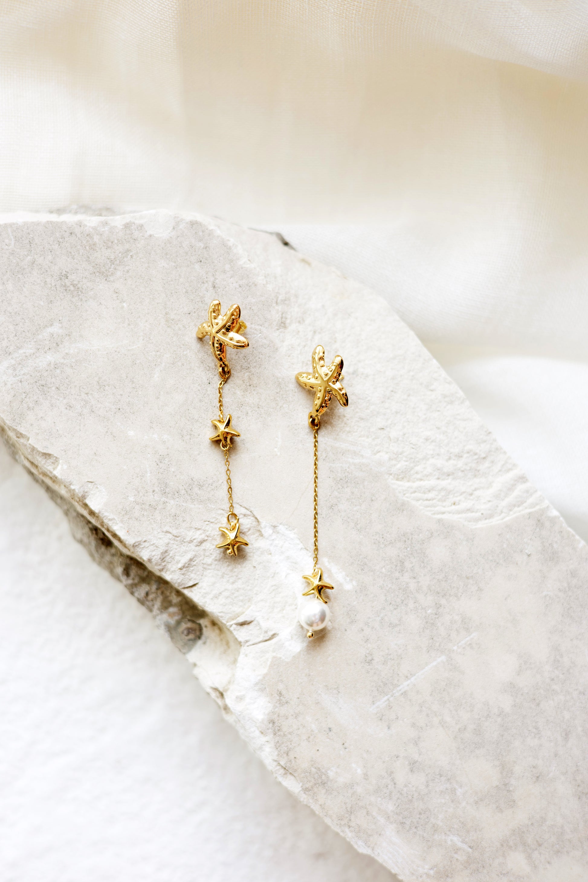 Naušnice od čelika u obliku morske zvijezde